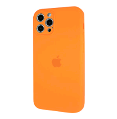 Silicone Case Full Camera Protective (AA) для iPhone 13 Pro Max (Orange)-0